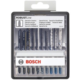 Bosch Professional Robust Line Top Expert Stichsägeblatt-Set, 10-tlg. (2607010574)