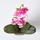 Homescapes KUNSTBLUME Orchidee rosa im Deko-Topf, 48 cm