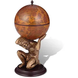 vidaXL Globus-Bar Atlas 42×42×85 cm