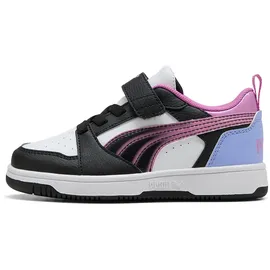 Puma Rebound V6 Lo Jelly Heaven White/Black-Intense Lavender 35