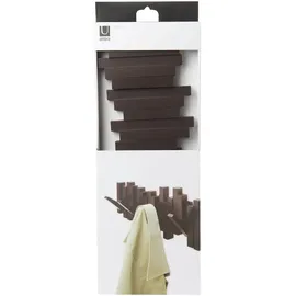 Umbra Wandgarderobe Stäbchen Espresso