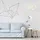 Relaxdays Schreibtischlampe, Gelenk-Arm, schwenkbar, Büro Leselampe, Metall, E27, HxBxT: 50 x 27 x 15 cm, weiß