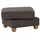 Home Affaire Polsterhocker Dalia mit Stauraum 66 x 46 x 76 cm Braun