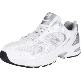 New Balance 530 White/Silver Metallic 44