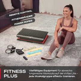 Sportstech Vibrationsplatte Rot