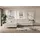altdecor Ecksofa Cord mit Schlaffunktion 2-Sitzer Beige
