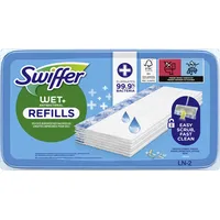 Swiffer WET+ ANTIBACTERIAL REFILLS Feuchte Bodentücher Mikrofaser, 20 St.