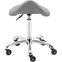 Physa Sattelhocker YORK DARK GRAY ergonomischer Rollhocker höhenverstellbar