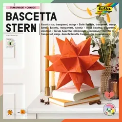 Bastelset Bascetta Stern rot FOLIA 820/2020 20x20cm