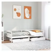 VidaXL Tagesbett mit Schubladen 90x200 cm Massivholz Kiefer