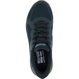 SKECHERS Herren Hands-Free Slip-ins Bobs Squad 4 Sneaker, Schwarz, 45 EU
