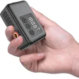 Mini-luftpumpe – Maximaler Druck 120 Psi – Tragbarer 1000-mah-akku – Für E-bikes/motorräder Und Notfälle