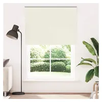 VidaXL Verdunkelungsrollo Cremeweiß 145x230cm Stoffbreite 141,6cm