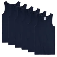 Sanetta Unterhemd 6er Pack in Blau 140