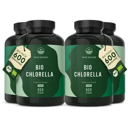 Bio Chlorella Presslinge – Chlorophyll und Carotinoide 2400 St