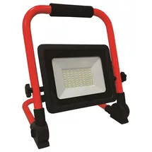 BOXTEC LED Arbeitsleuchte Baustrahler faltbar, 6500K, IP65, Gummikabel