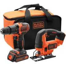 Black & Decker BCK22S1S-QW Handbohrmaschine