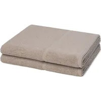 Möve Pearl 2 X Duschtuch im Set Cashmere Grau