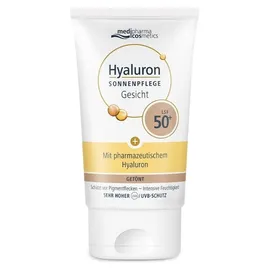Medipharma Cosmetics Hyaluron Creme getönt LSF 50+ 50 ml