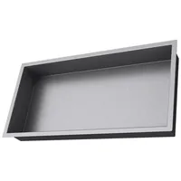 SoGood doporro Wandnische Dusche Silber 30 x 60cm Duschablage