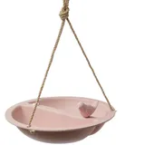 MARELIDA Vogeltränke mit Vögelchen zum Aufhängen in rosa | Gr.: onesize