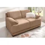 Home Affaire 2-Sitzer Telos, Boxspring-Federung toller Sitzkomfort, zeitlos & komfortabel, mit Boxspring-Federung beige