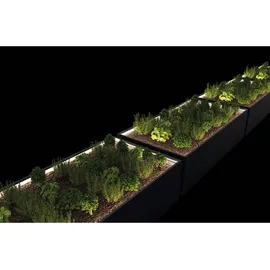 Herstera Pflanzkasten Cube 150 x 100 x 50 cm Anthrazit