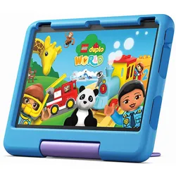 **EOL** Amazon Fire HD 10 Kids-Tablet (2023), blau für Kinder ab dem Vorschulalter, Mit brillantem 10-Zoll-Display, Kindersicherung und 2 Jahren Sorgl