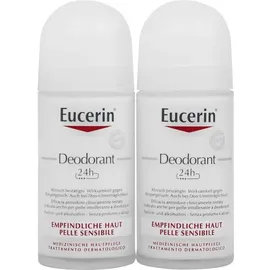 BEIERSDORF Eucerin Deodorant Roll-On 24h Doppelpack