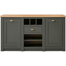 Home Affaire Sideboard Cambridge 145 x 83 x 41 cm Grün
