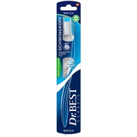 Dr. Best Zahnbürste, Weich (1 Stück), für die Reinigung schwer erreichbarer Stellen