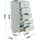 Mobili Rebecca Kommode Mobili Rebecca 115 x 50 x 40 cm Aquagrün / Braun