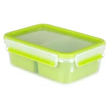 Emsa Frischhaltedose rechteckig transparent/grün 1 l