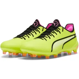 Puma King Ultimate AG/FG Herren Electric Lime/Black/Poison Pink 42