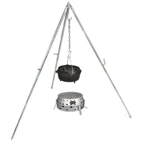 Petromax Feuerschale Atago Set inkl. Dreibein, Rost & Feuertopf ft9