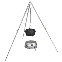 Petromax Feuerschale Atago Set inkl. Dreibein, Rost & Feuertopf ft9