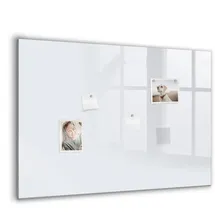 Tulup Magnettafel 100 x 70 cm Weiß