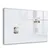 Tulup Magnettafel 100 x 70 cm Weiß