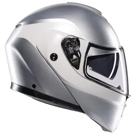 AGV Streetmodular Levico Klapphelm - Matt Silber/Hellgrau - L