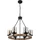 GLOBO 6-flg. 59 cm lila schwarz braun