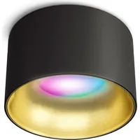 SSC-LUXon Design Deckenspot BAHIO Strahler Gold schwarz - Downlight