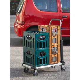 Meister Craft Transportwagen Aluminium 150 kg grau klappbar