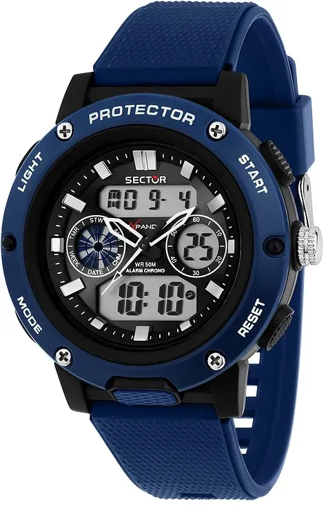 Sector Herrenuhr Ex-44 R3251292003 - blau