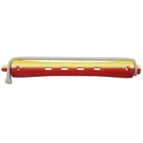 Comair Kaltwellwickler 95mm Ø 9mm 2 farbig lang Rundgummi gelb/rot 12er Beutel