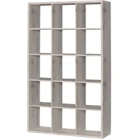 Forte Mauro Standregal 107,2 x 32,9 x 176,3 cm Braun