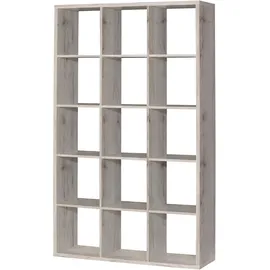 Forte Mauro Standregal 107,2 x 32,9 x 176,3 cm Braun