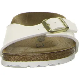 Birkenstock Madrid Birko-Flor Lack schmal patent white 41