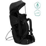 fillikid Rückentrage Trekking, schwarz, Polyester, Babytragen