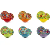Excelsa Mexican Flowers Tellerservice 18-tlg. buntes Dekor