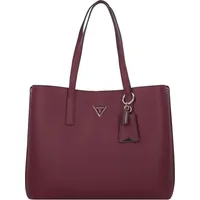 GUESS Shopper Meridian Girlfriend Tote dunkelrot